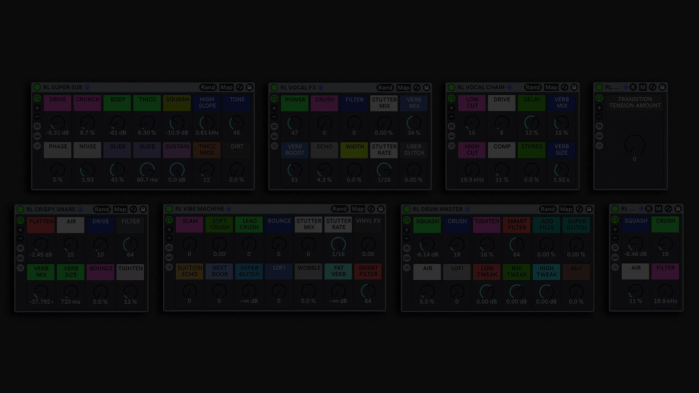 Rob Late Signature Ableton Racks
