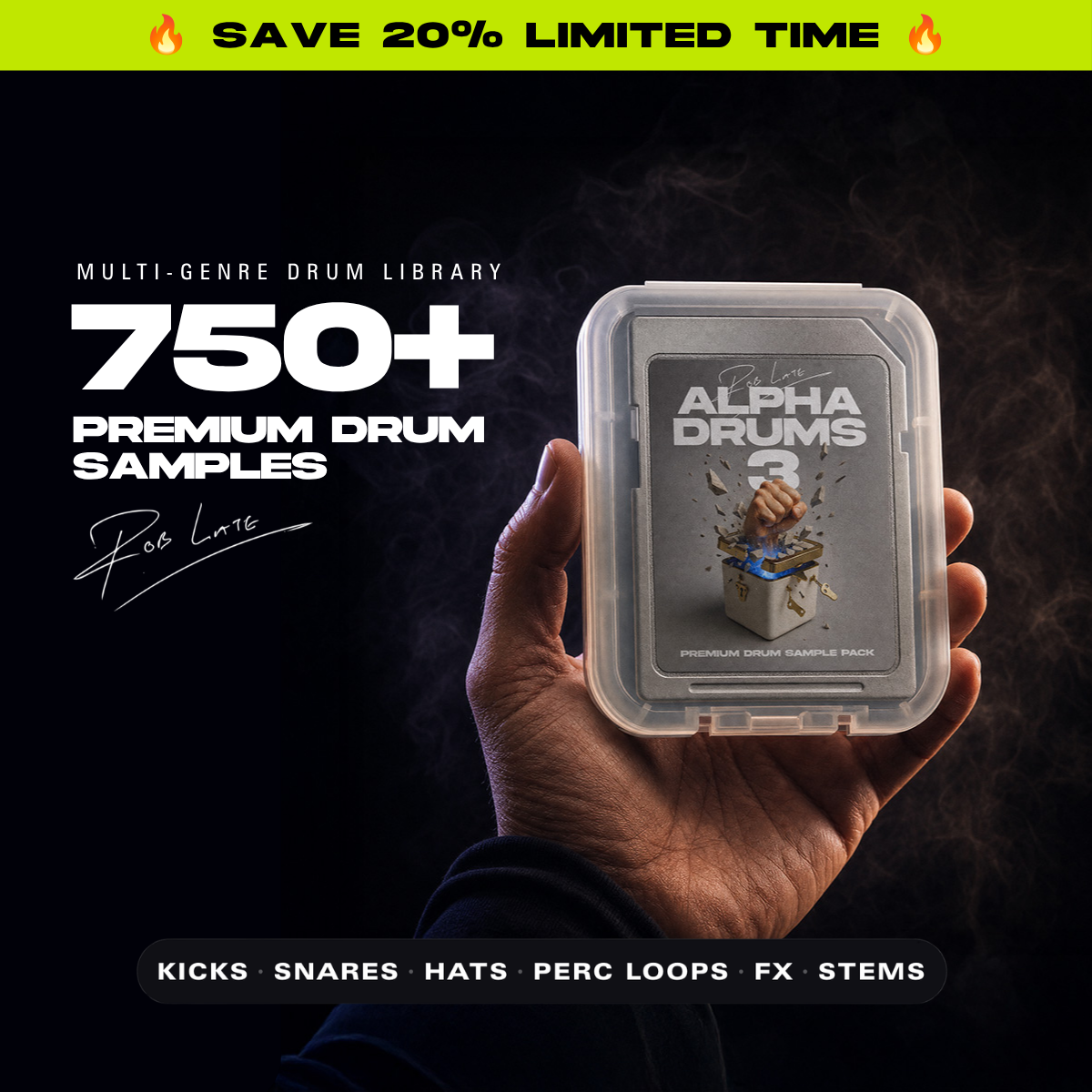 Alpha Drums 3 - Sample Pack