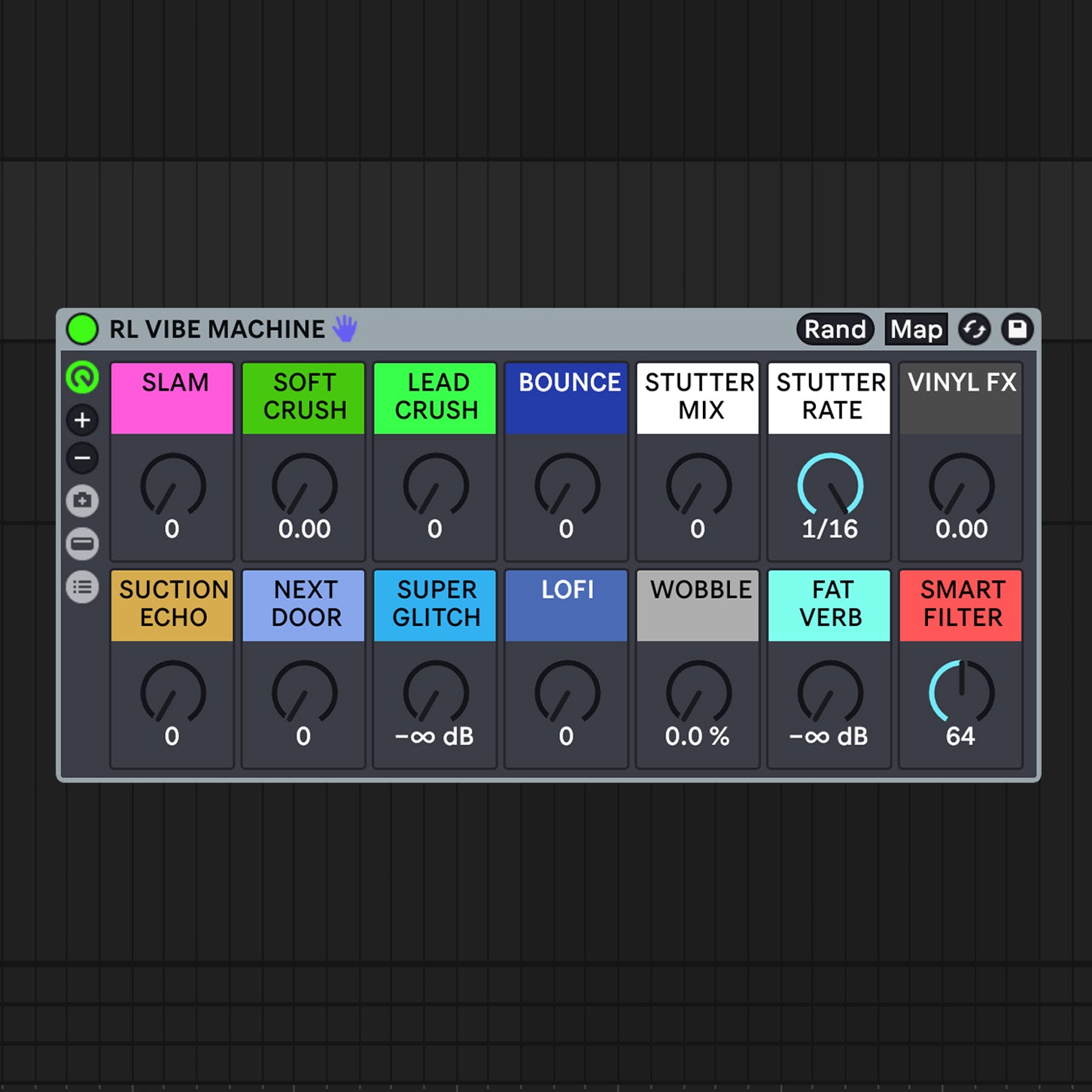 Vibe Machine - Ableton Rack