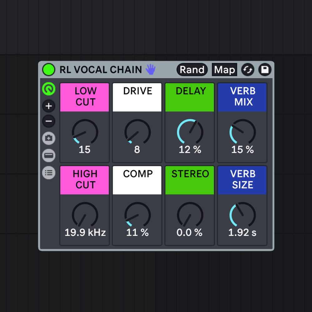 Rob's Vocal Chain - Ableton Rack