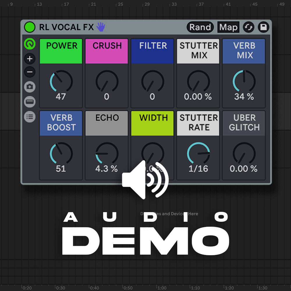 Listen to EAR CANDY in action on a sample vocal loop.